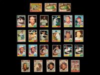 A Group of Over 400 Assorted 1961 Topps Baseball Cards Including Multiple Hall of Famers and Rookies