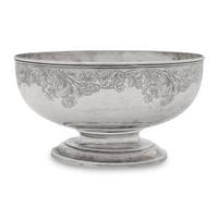 An American Silver Center Bowl