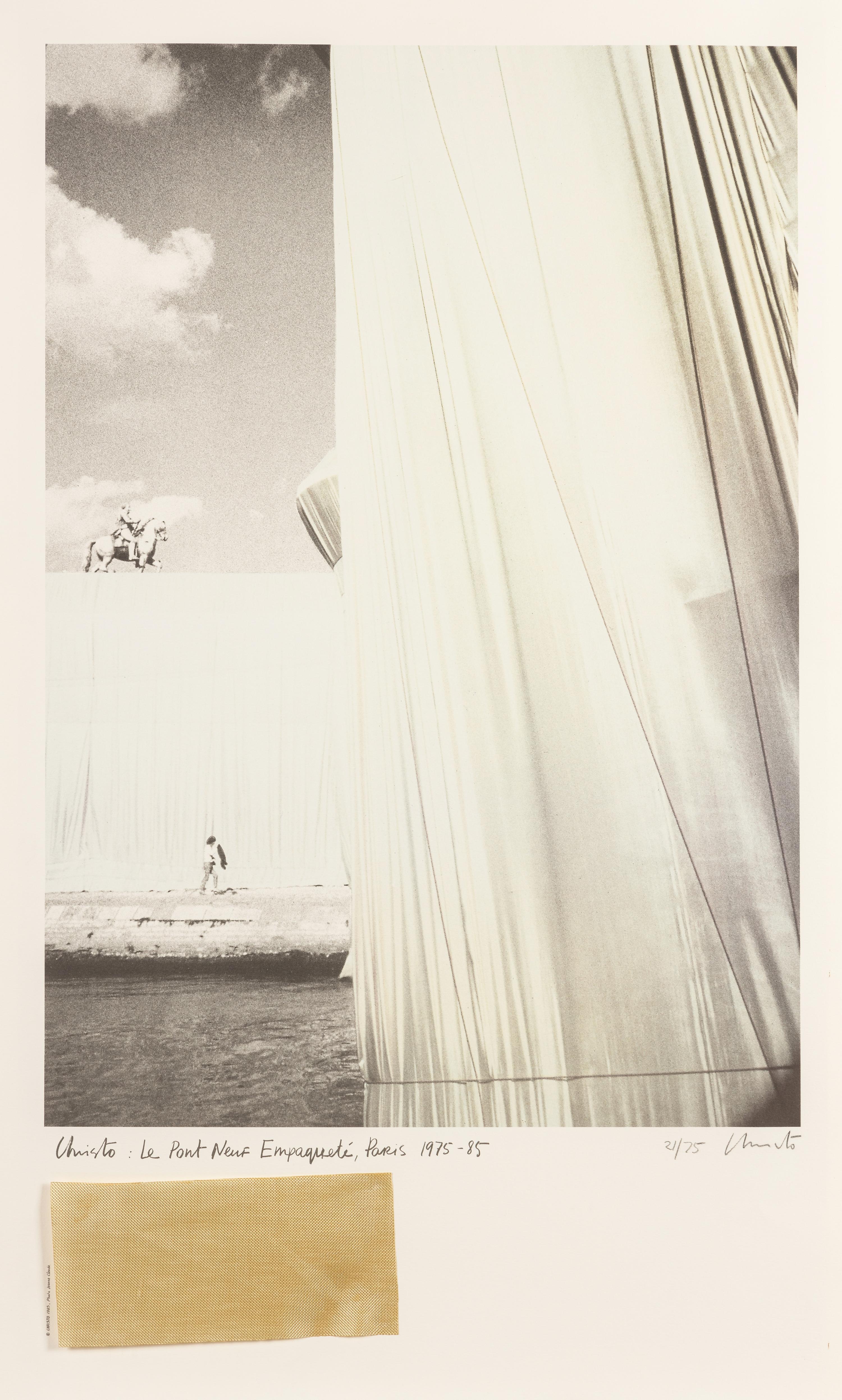 Le Pont Neuf Empaqueté, Paris, 1975-85
