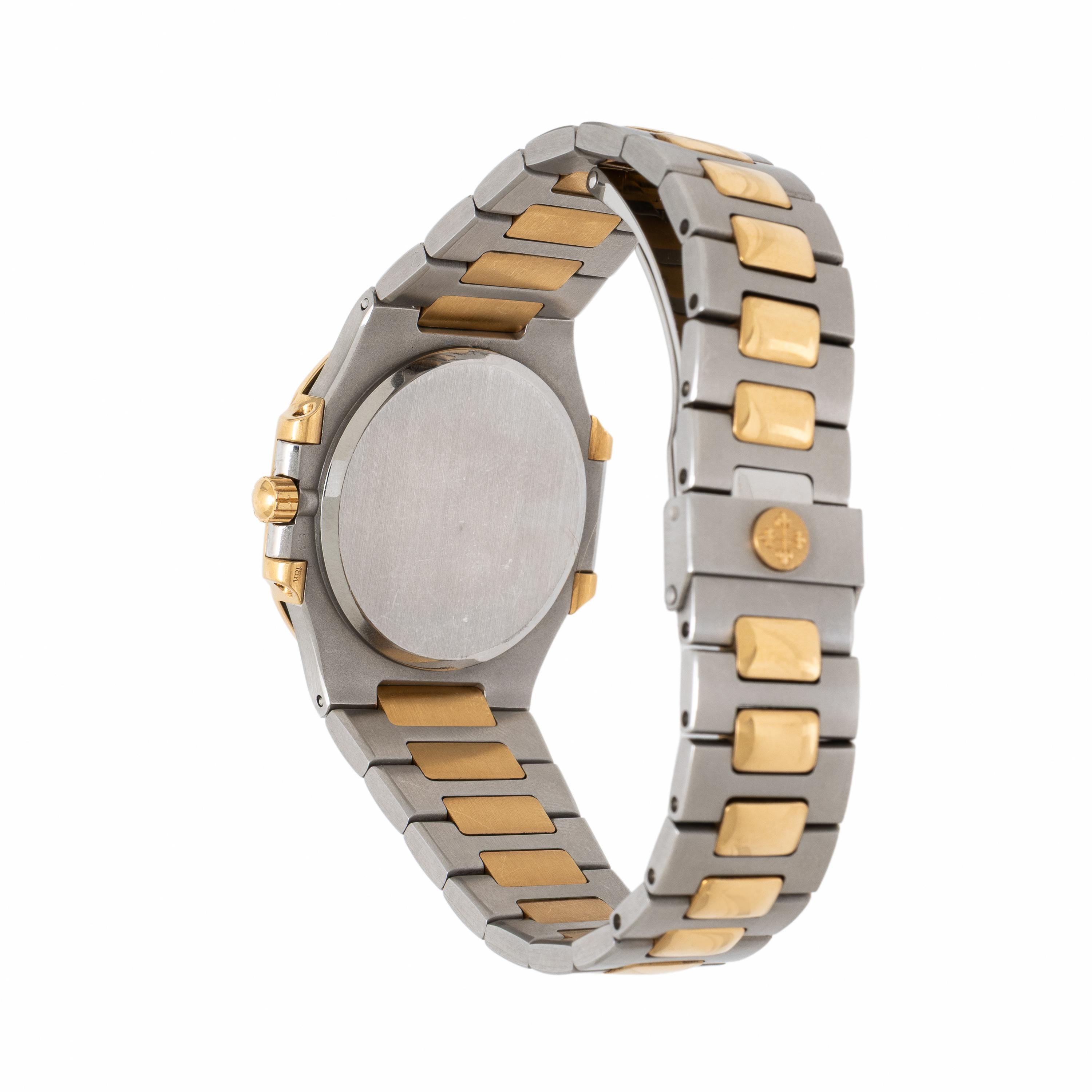 Patek Philippe, Ref. 3900/1, Yellow Gold and Stainless Steel 'Nautilus' Watch