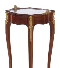 Two Gilt Metal Mounted End Tables