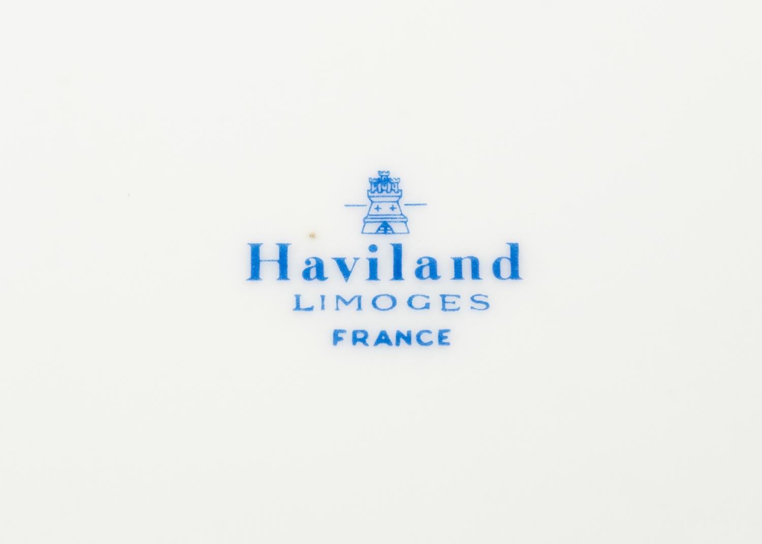 A Haviland Limoges Louveciennes Porcelain Service