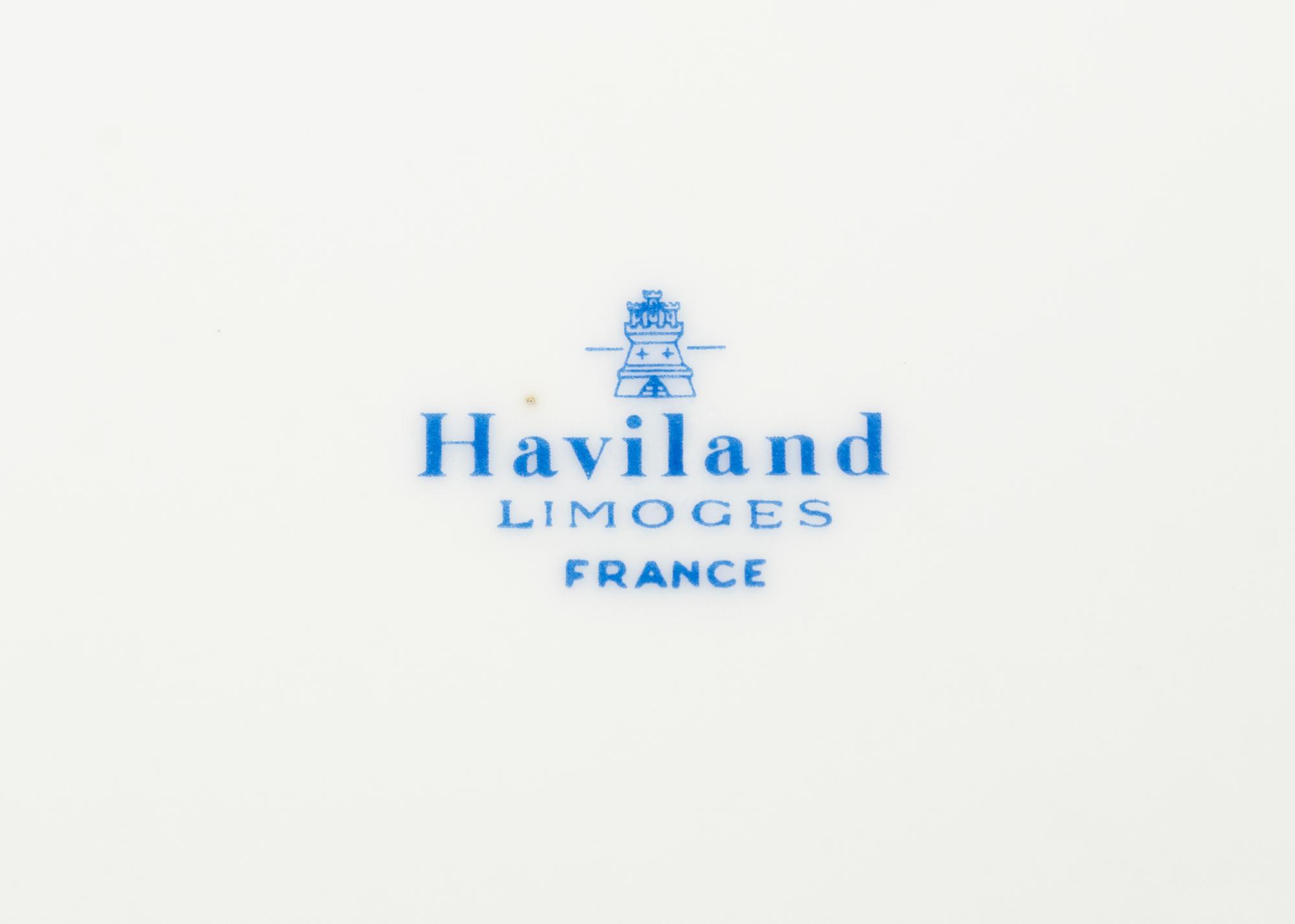 A Haviland Limoges Louveciennes Porcelain Service