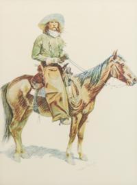 Remington, Frederic S., after (American, 1861-1909) Each 14 1/2 x 10 3/4 inches.