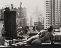 Reclining Nude on New York Rooftop