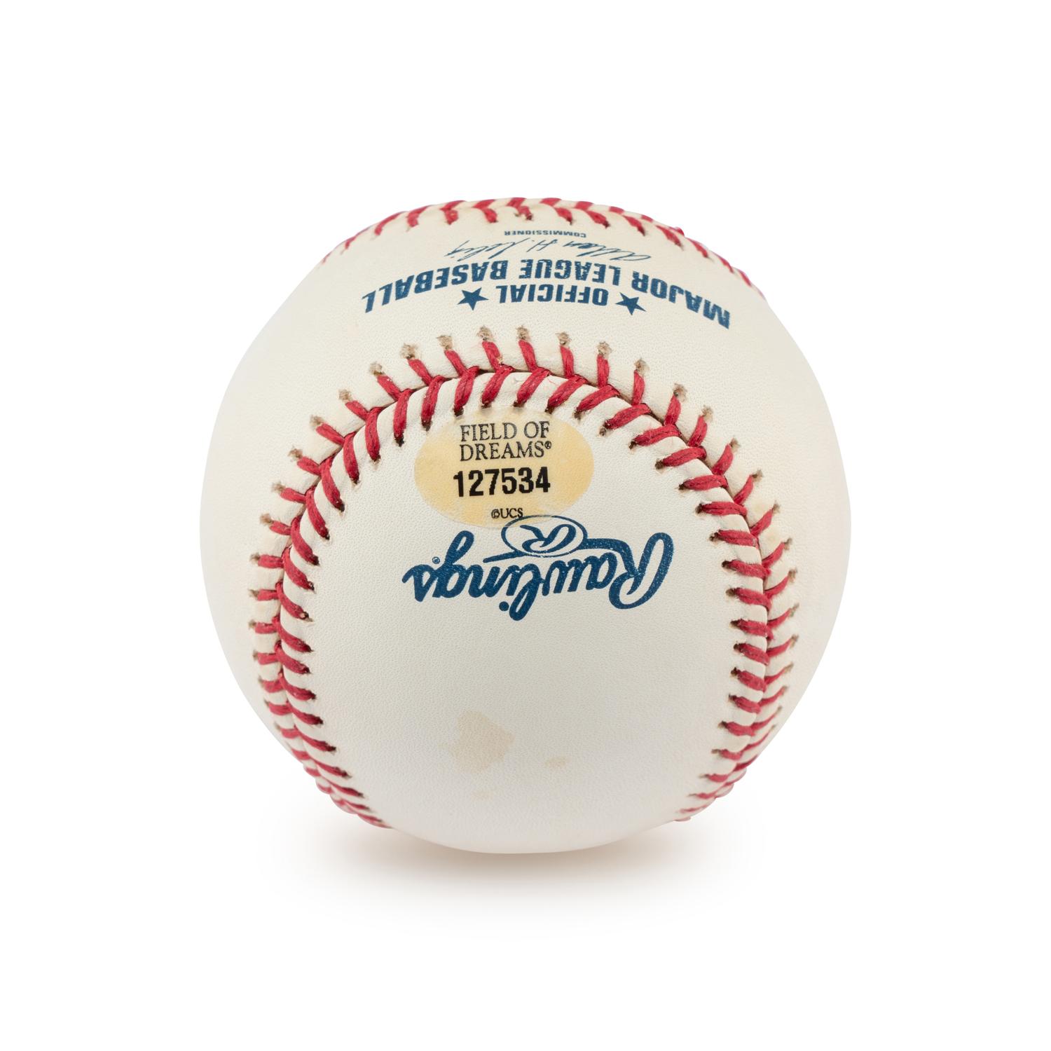 A Barry Bonds Single Signed Autograph Baseball (Bonds Hologram)
