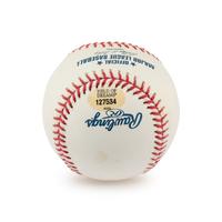 A Barry Bonds Single Signed Autograph Baseball (Bonds Hologram)