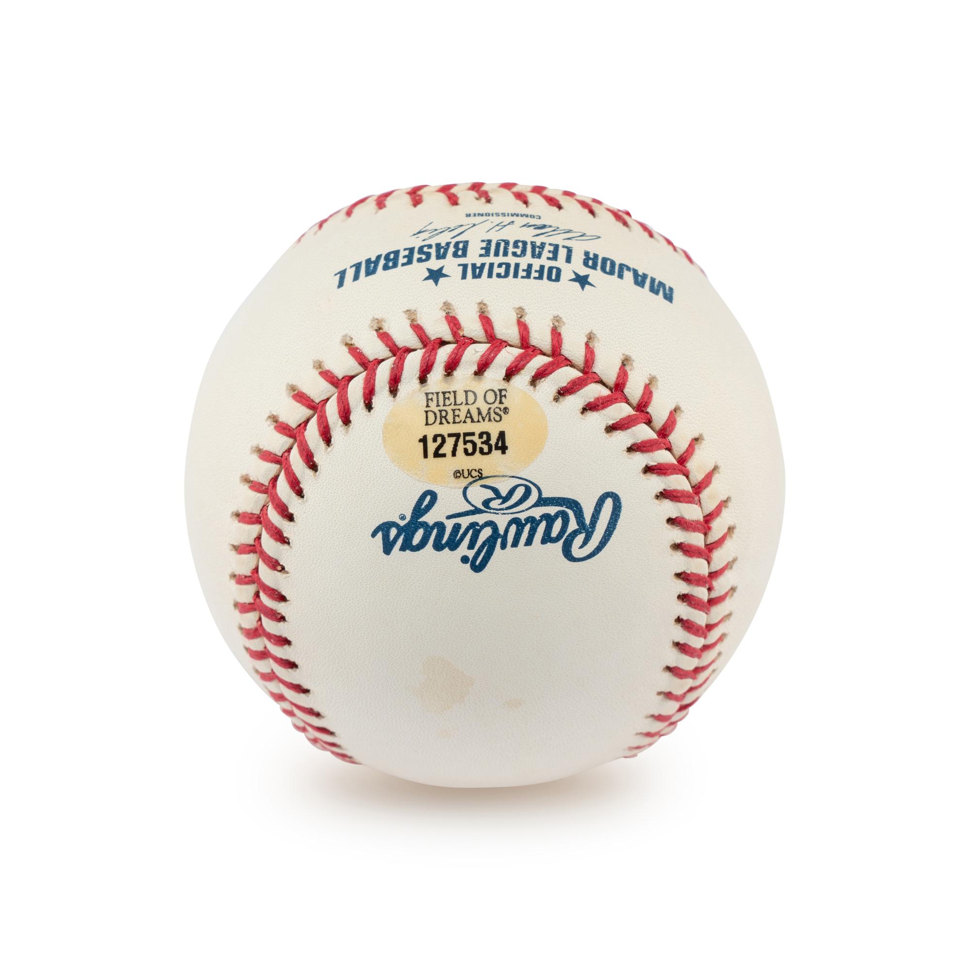 A Barry Bonds Single Signed Autograph Baseball (Bonds Hologram)