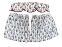 A Set of Chintz Drapery Panels and Valance by Jonas New York