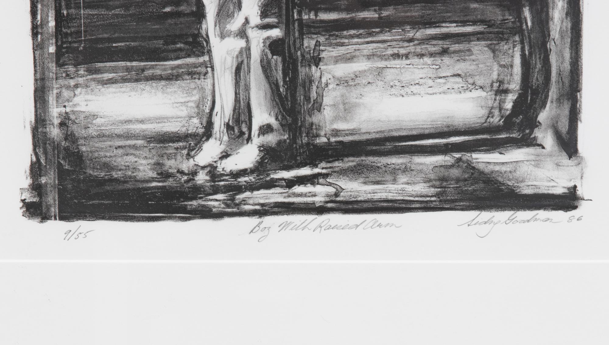 Boy with Raised Arm