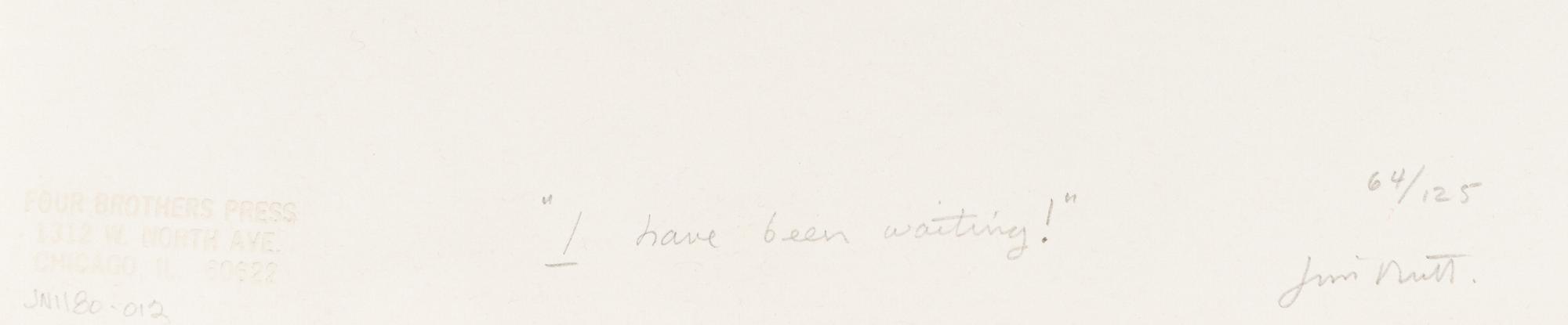 Various authors. Who Chicago? An Exhibition of Contemporary Imagists. England, 1980. Together with a Jim Nutt etching.