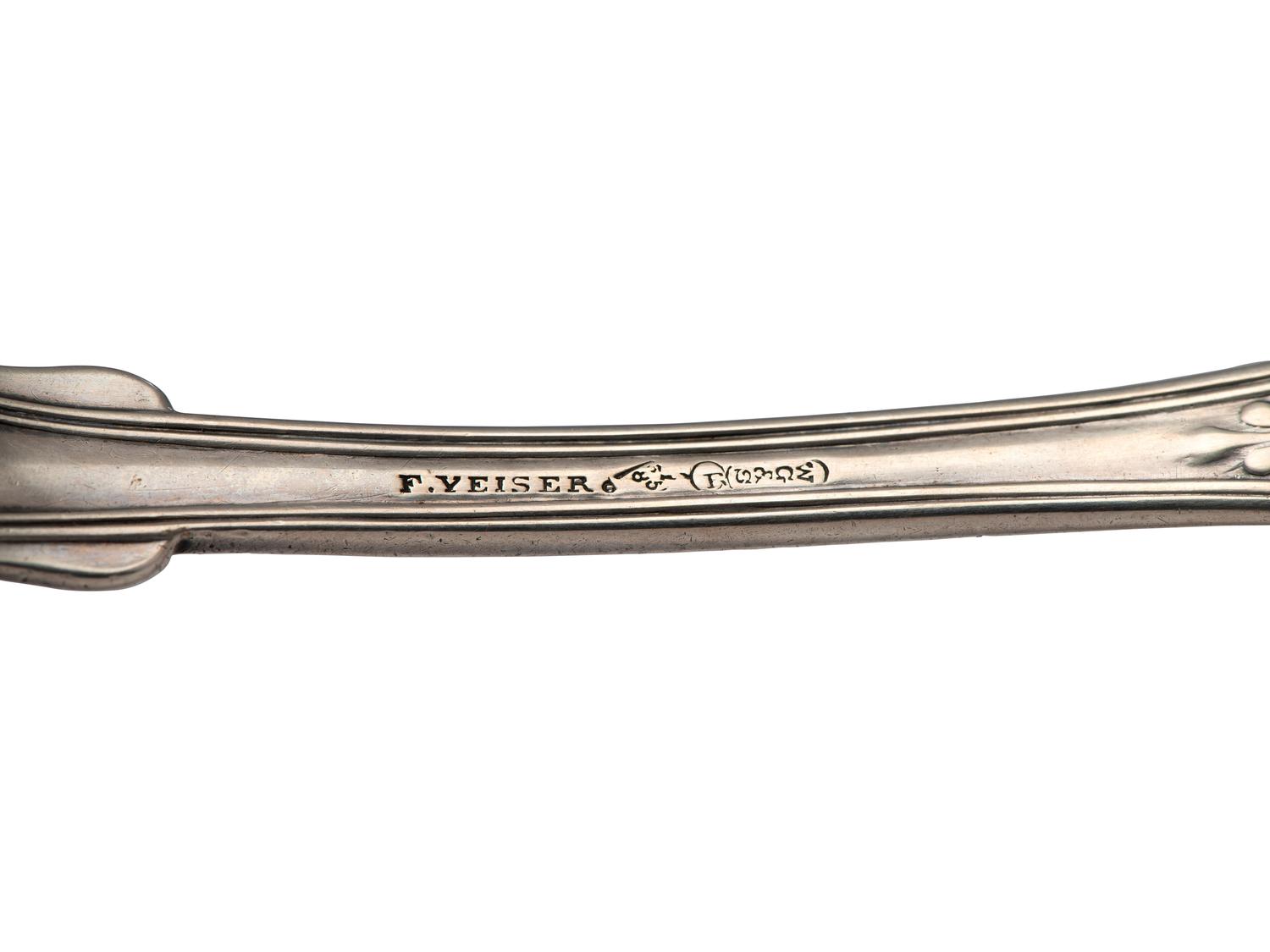 A Collection of Kentucky Coin Silver Flatware