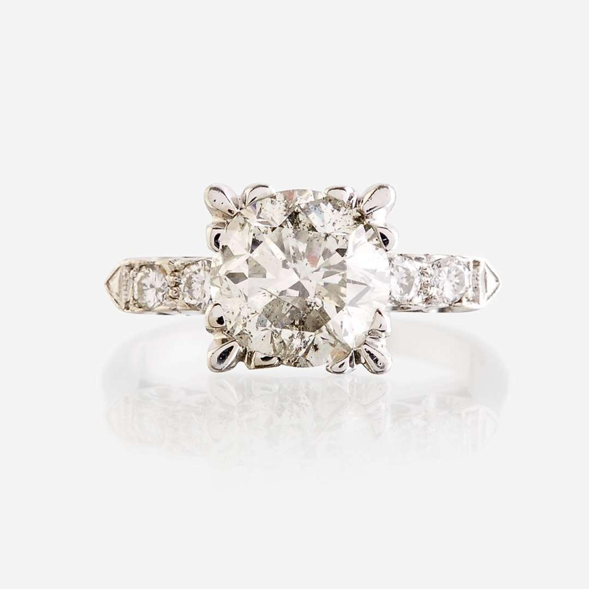 A diamond solitaire