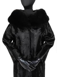 J. Mendel Sheered Lambskin and Fox Fur Coat