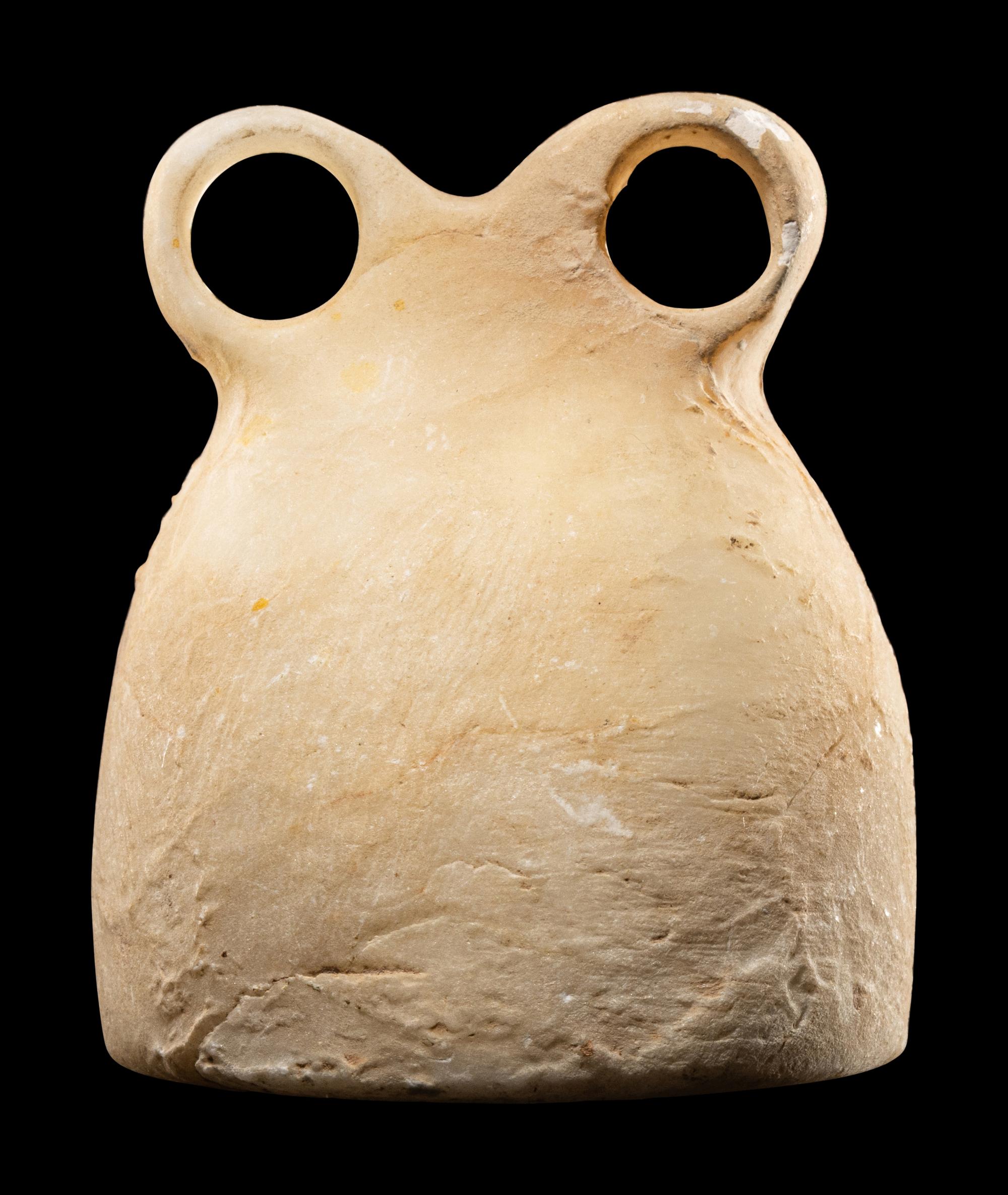 A Syrian Stone Spectacle Idol