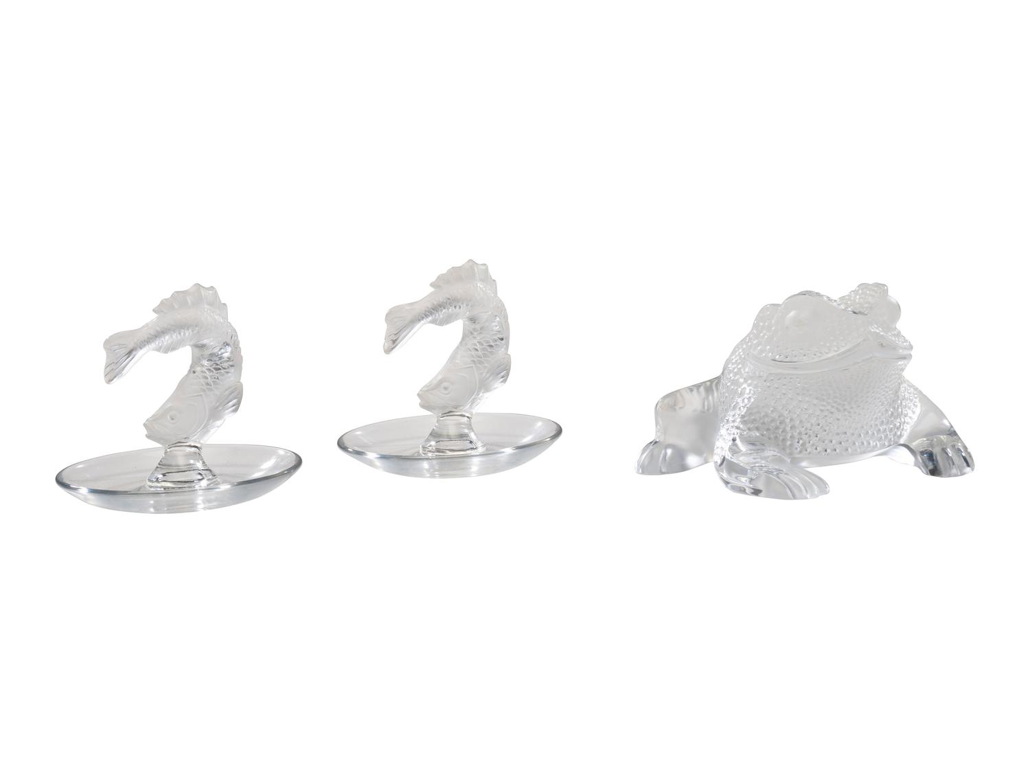 Three Lalique Articles