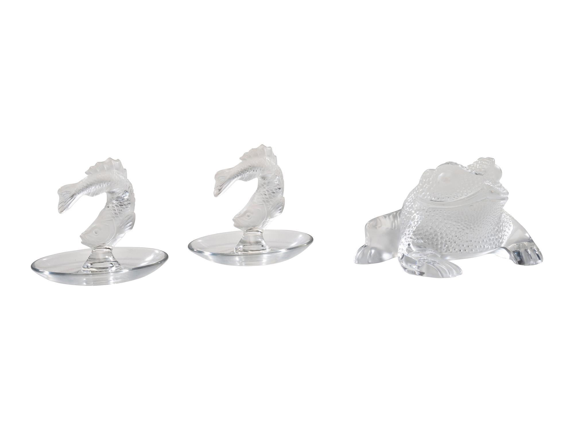 Three Lalique Articles