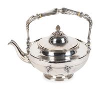 A Christofle Silver Plate Kettle — 20TH CENTURY