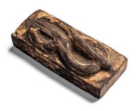 An Egyptian Wood Snake Coffin