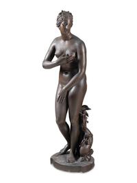 A Bronze Figure of Venus de Medici After the Antique