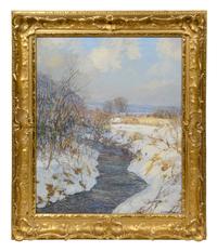 The Peaceful Stream in Winter , c. 1915