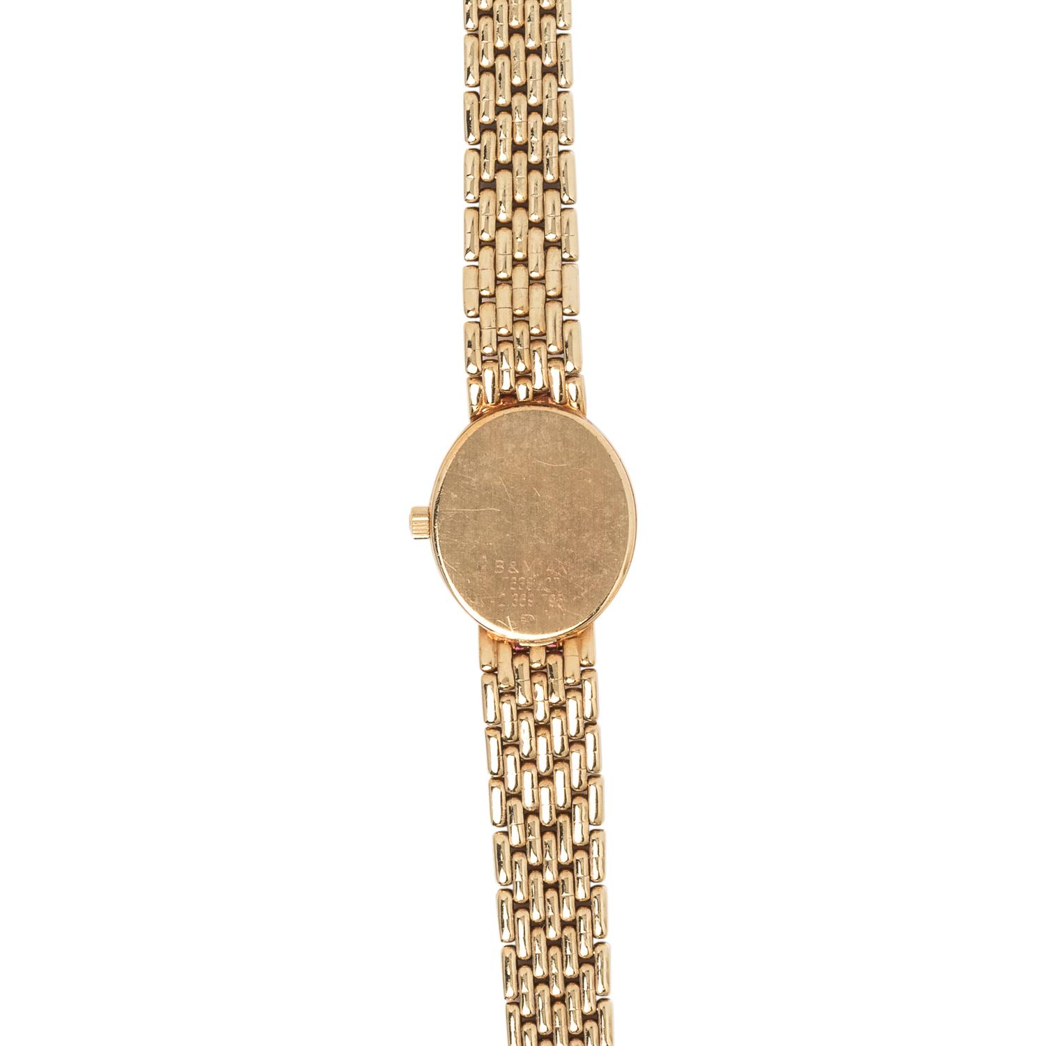 BAUME & MERCIER, 14K YELLOW GOLD WRISTWATCH