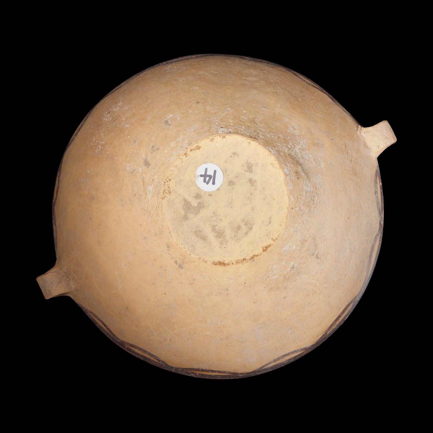 A Chinese Neolithic Painted Pottery Jar, Gansu Province, Majiayao Culture, Banshan Phase, 3rd Millennium B.C.E. — 馬家窯文化半坡類型 彩陶雙耳罐