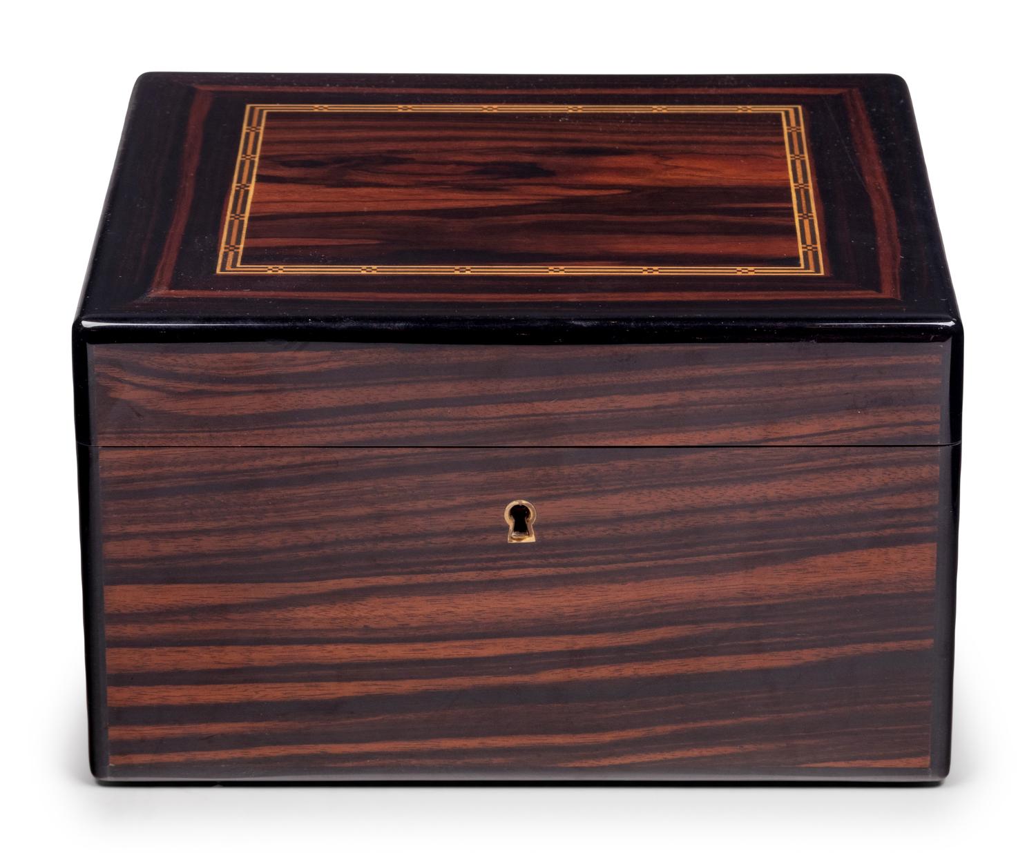 A Regency Style Calamander Box