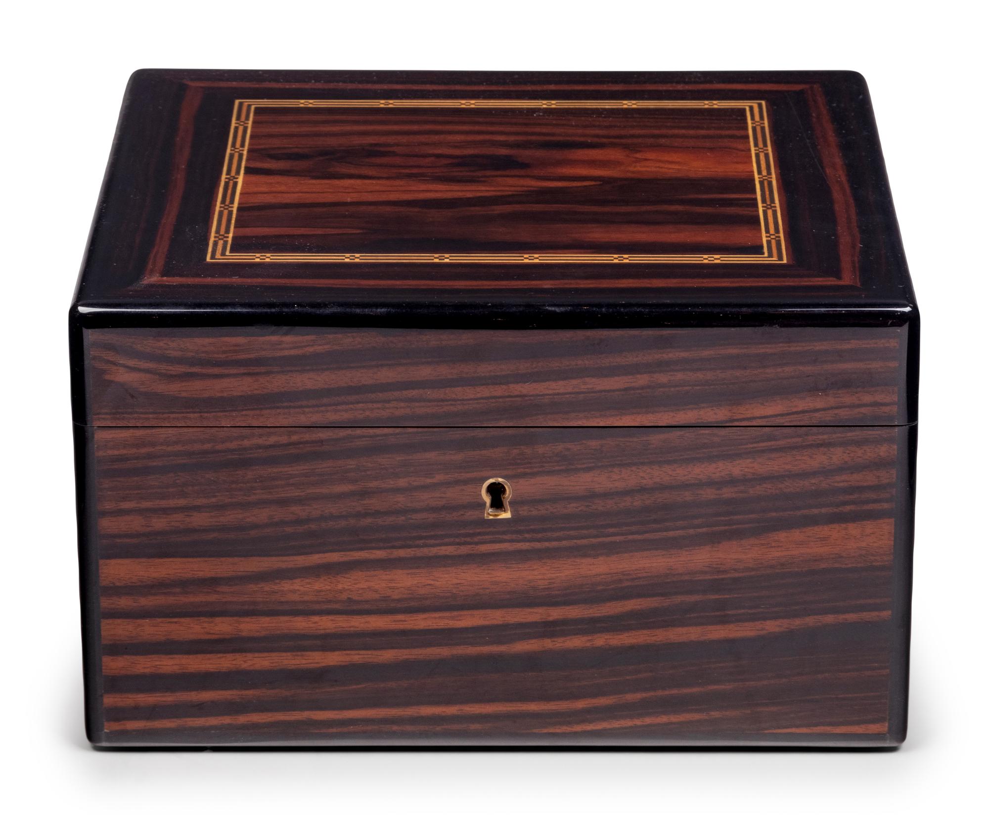 A Regency Style Calamander Box