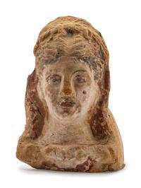 A Greek Terra Cotta Antefix