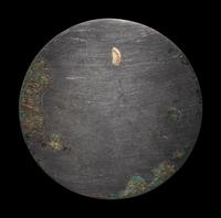 A Bronze 'Moon Palace' Mirror