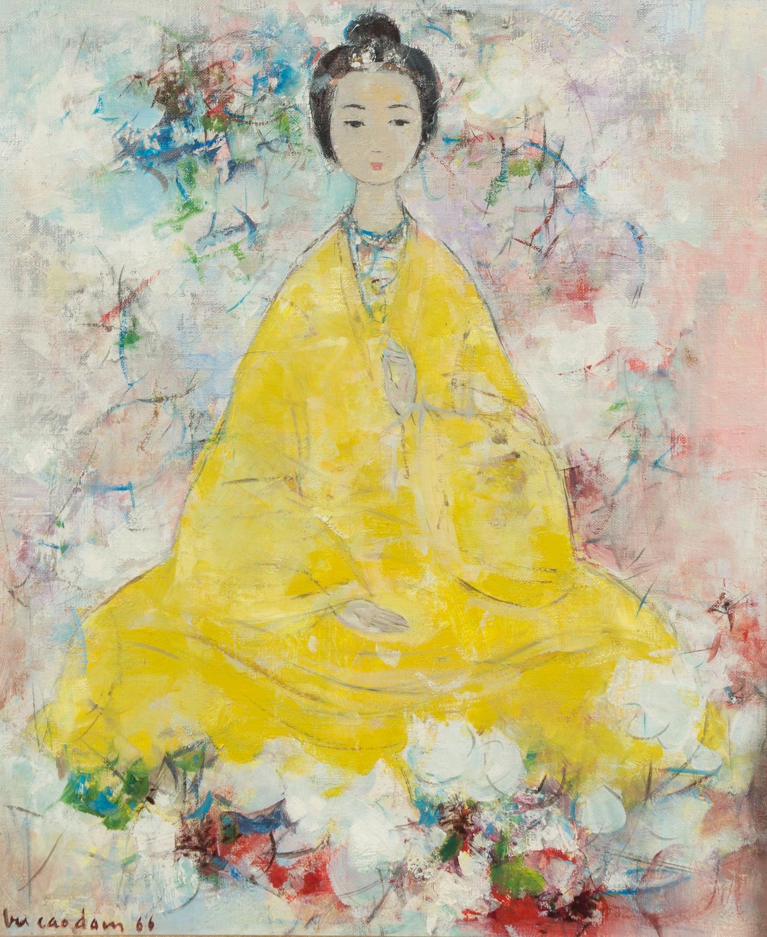 Vu Cao Dam, (French, 1908 - 2000), Divinite, 1966
