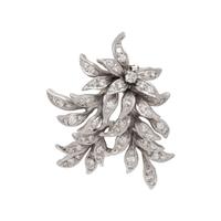 DIAMOND CLIP BROOCH/PENDANT