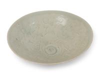 A Qingbai Porcelain Incised Bowl — SONG DYNASTY