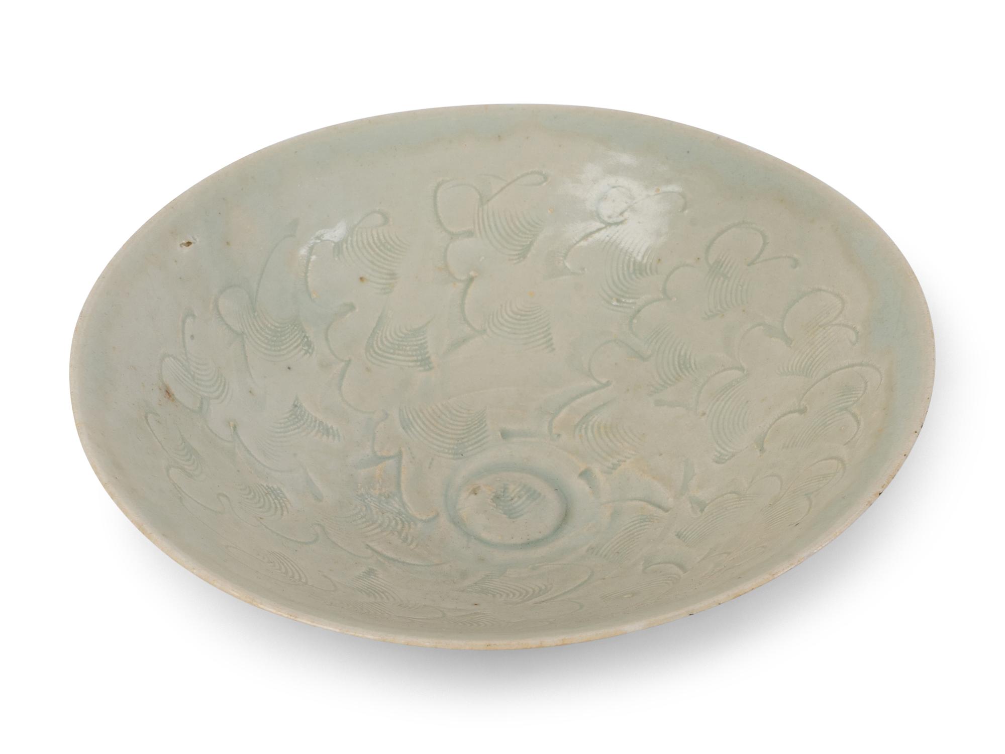 A Qingbai Porcelain Incised Bowl — SONG DYNASTY