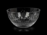 A Set of Eight Baccarat Cut Glass Dessert Bowls