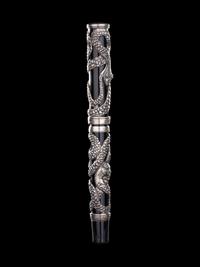 Parker: Snake Limited Edition Silver Mounted Fountain Pen