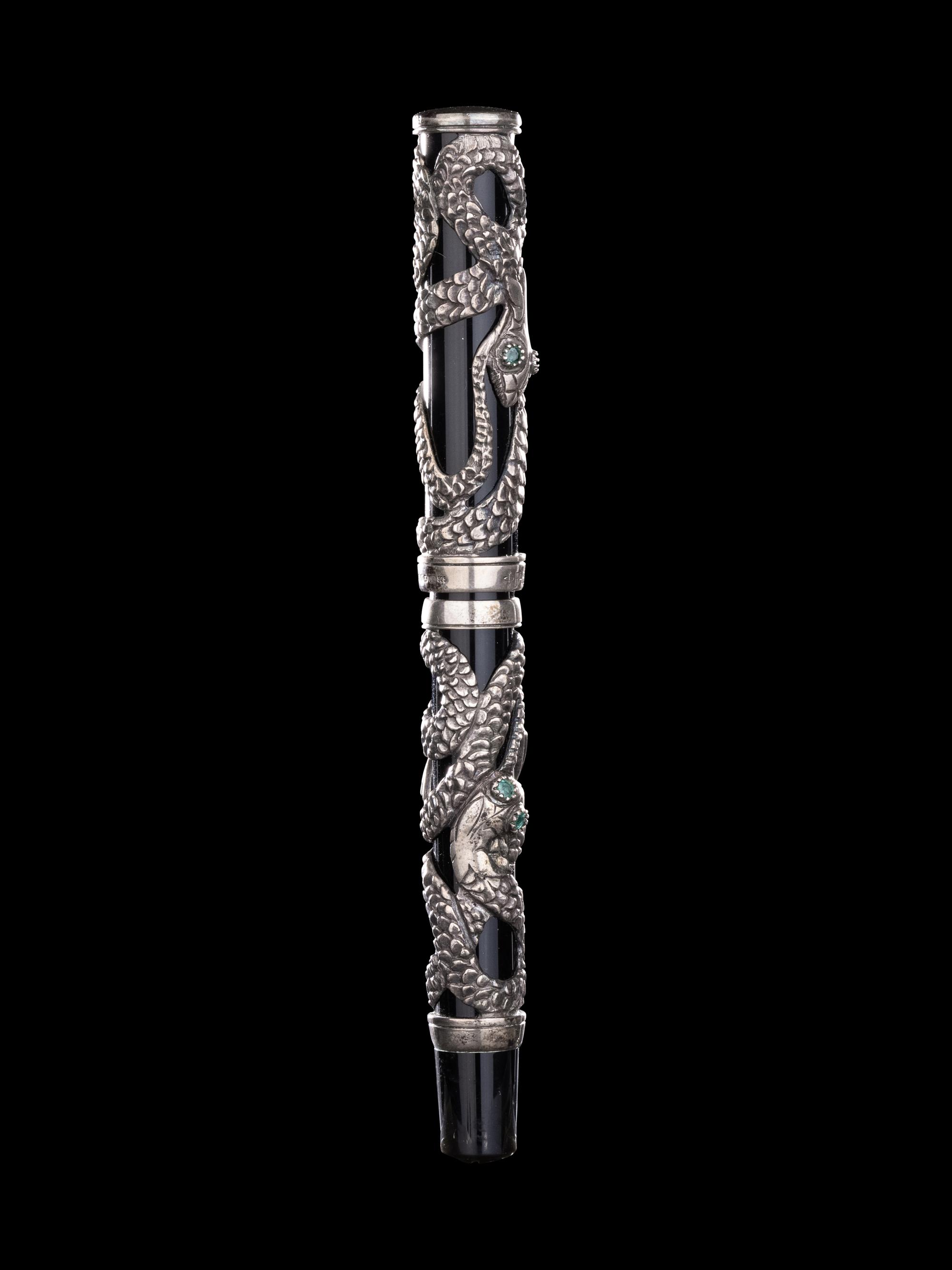 Parker: Snake Limited Edition Silver Mounted Fountain Pen