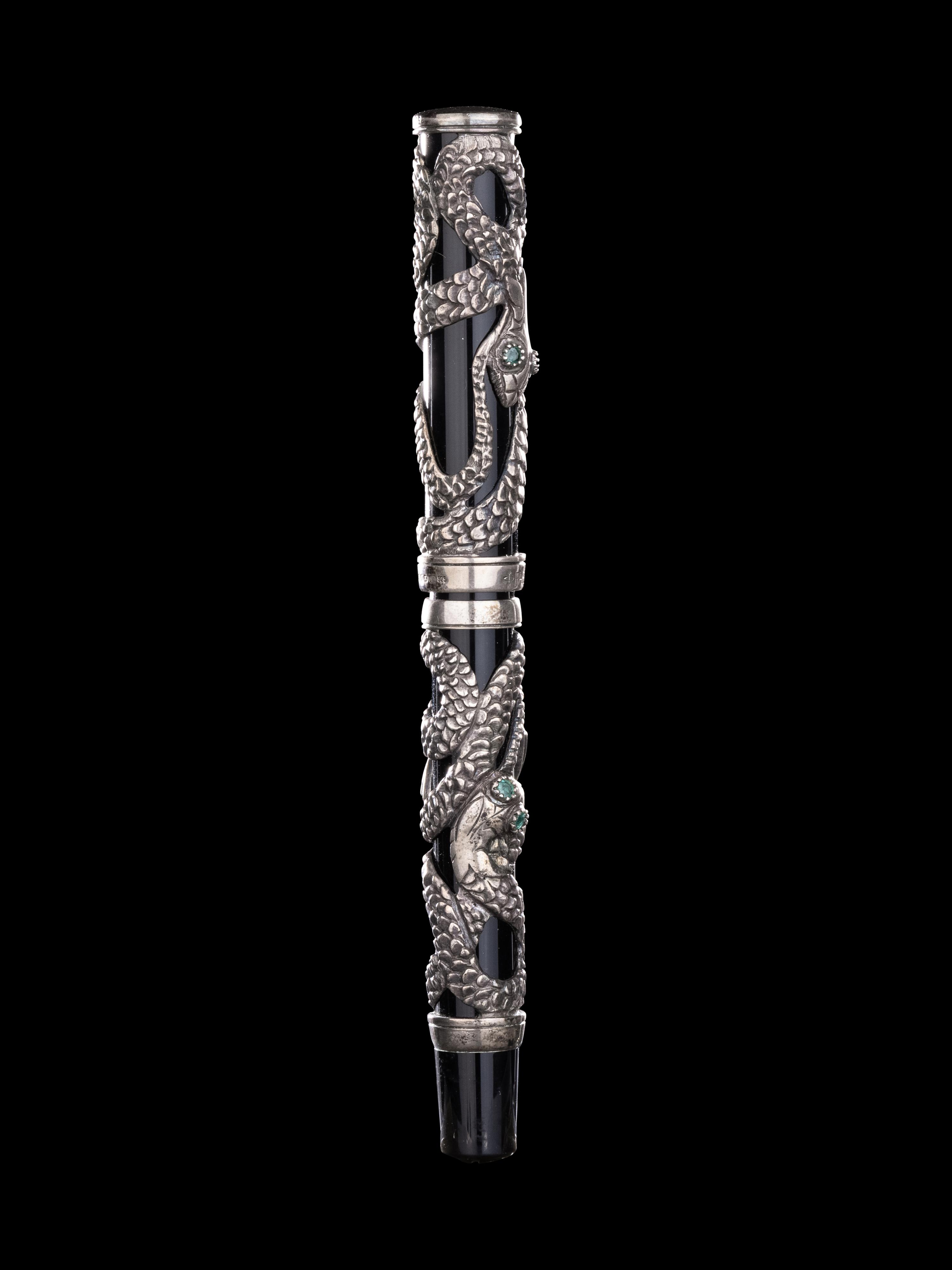 Parker: Snake Limited Edition Silver Mounted Fountain Pen