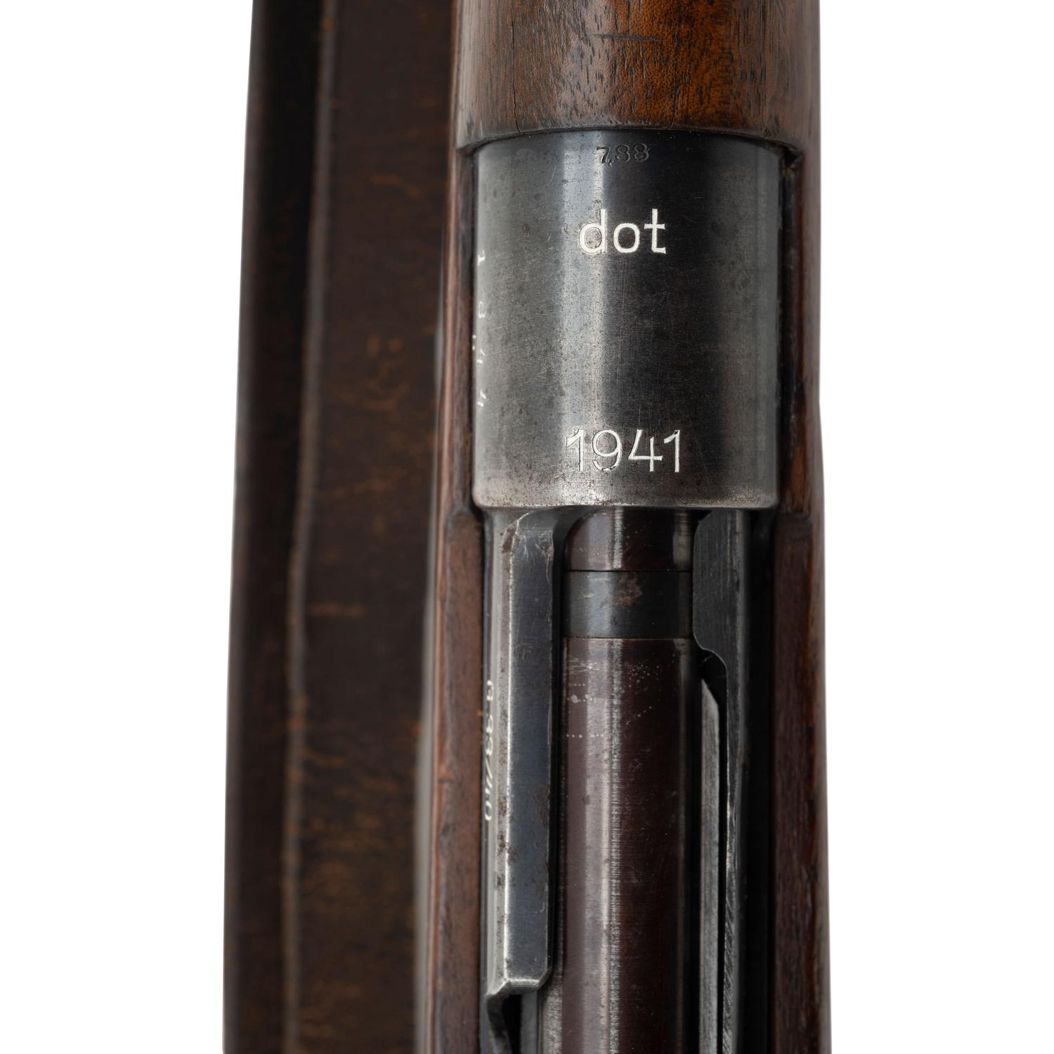 **Scarce WWII-era German CZ G.33/40 Mountain Carbine with dot-Code