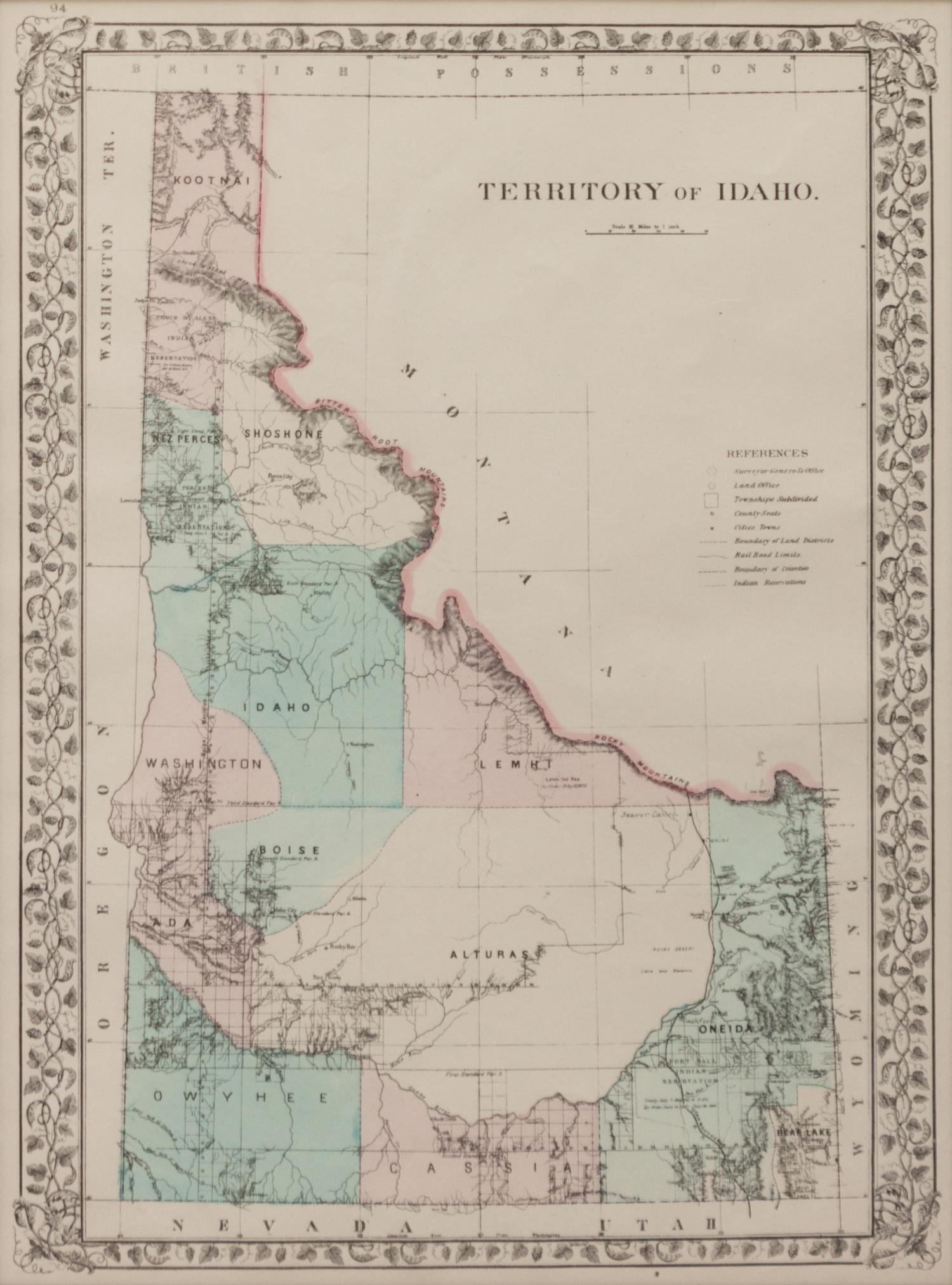Four Maps of Idaho