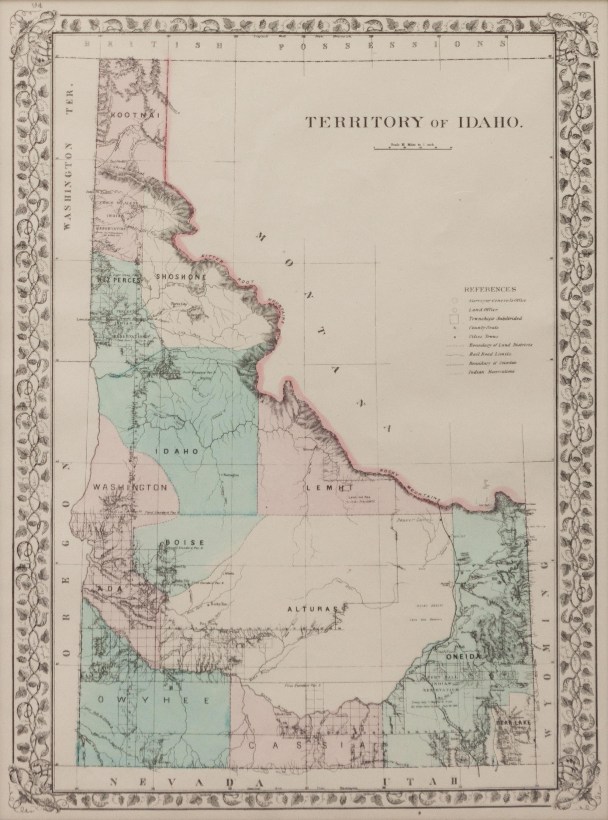 Four Maps of Idaho