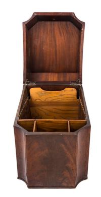 A George III Style Mahogany Letter Box Height 15 1/2 inches. — 20TH CENTURY