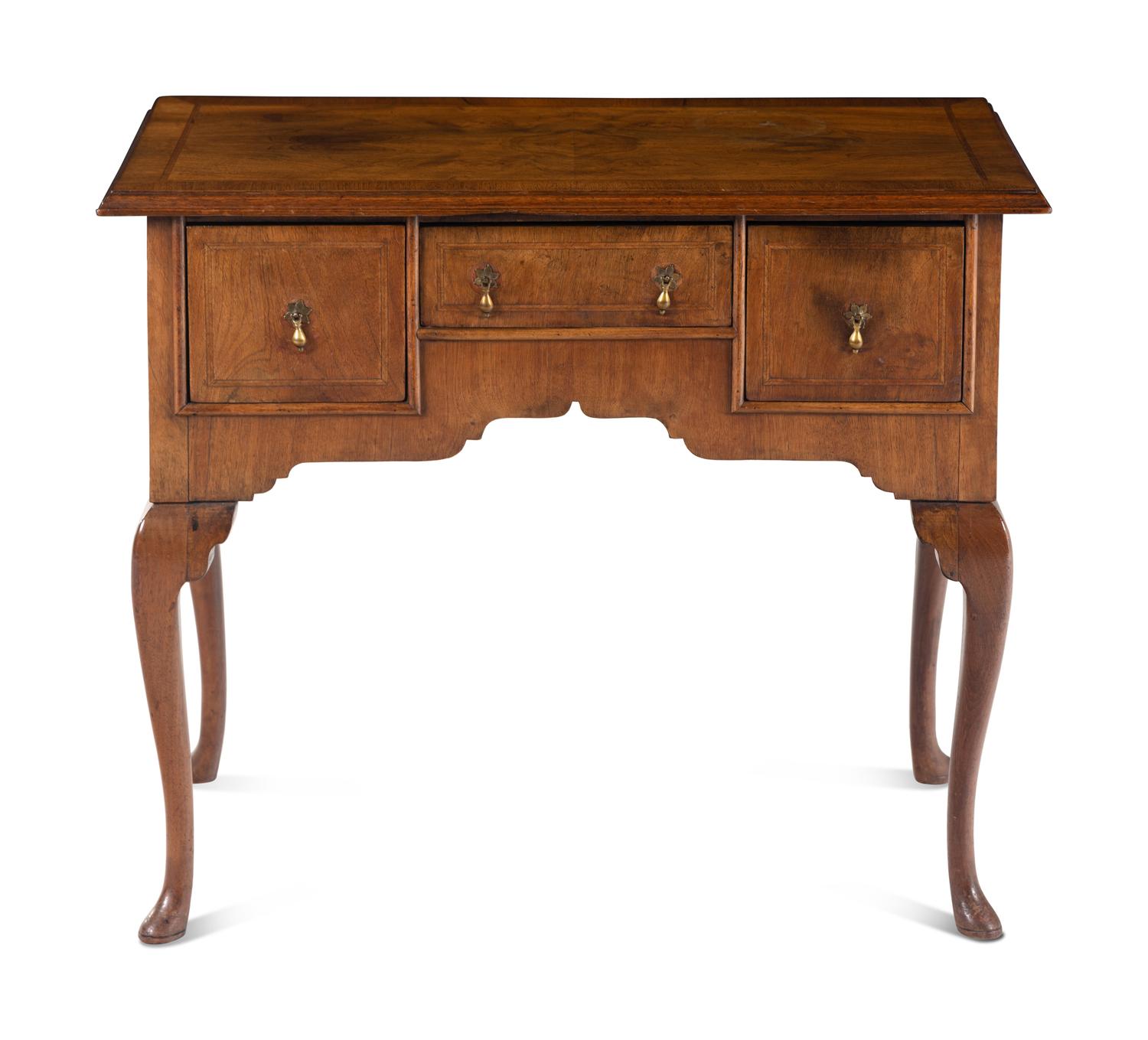 A Queen Anne Walnut Dressing Table