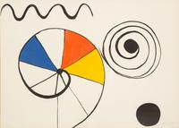 Spirale en trois couleurs, ca. 1960