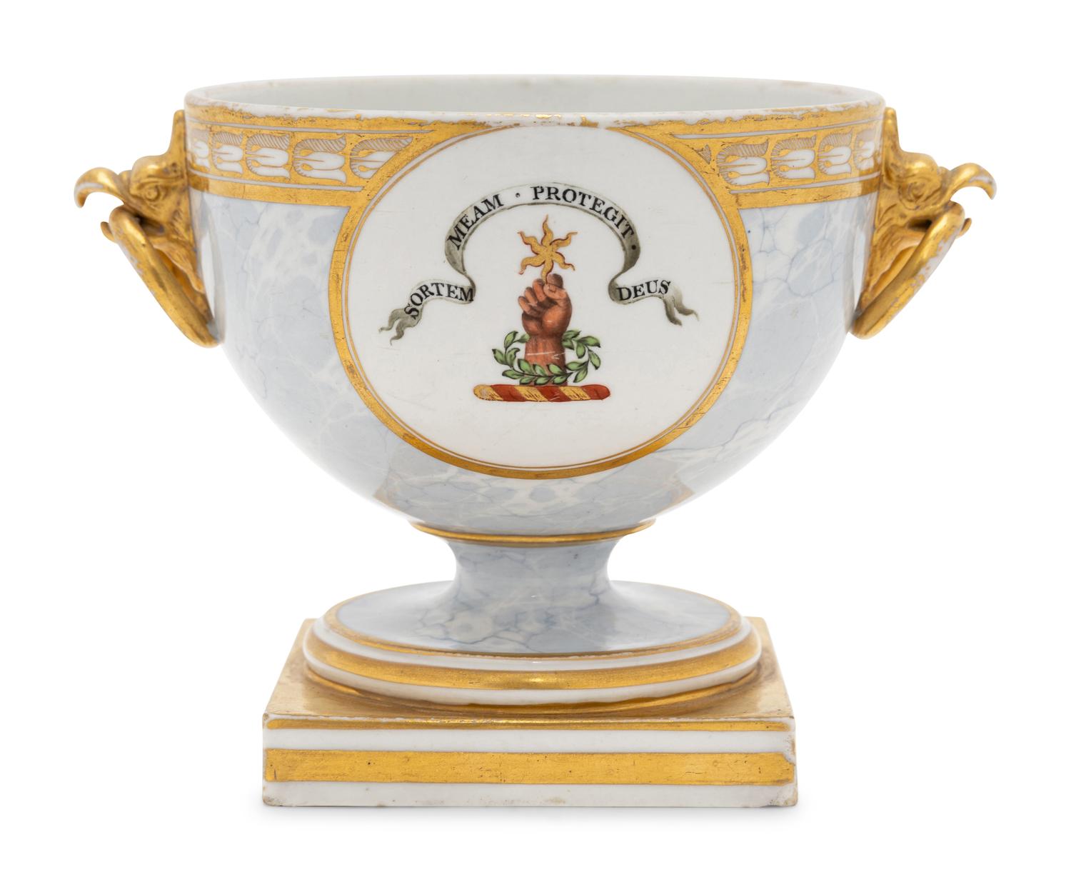 A Flight, Barr and Barr Porcelain Footed Bowl