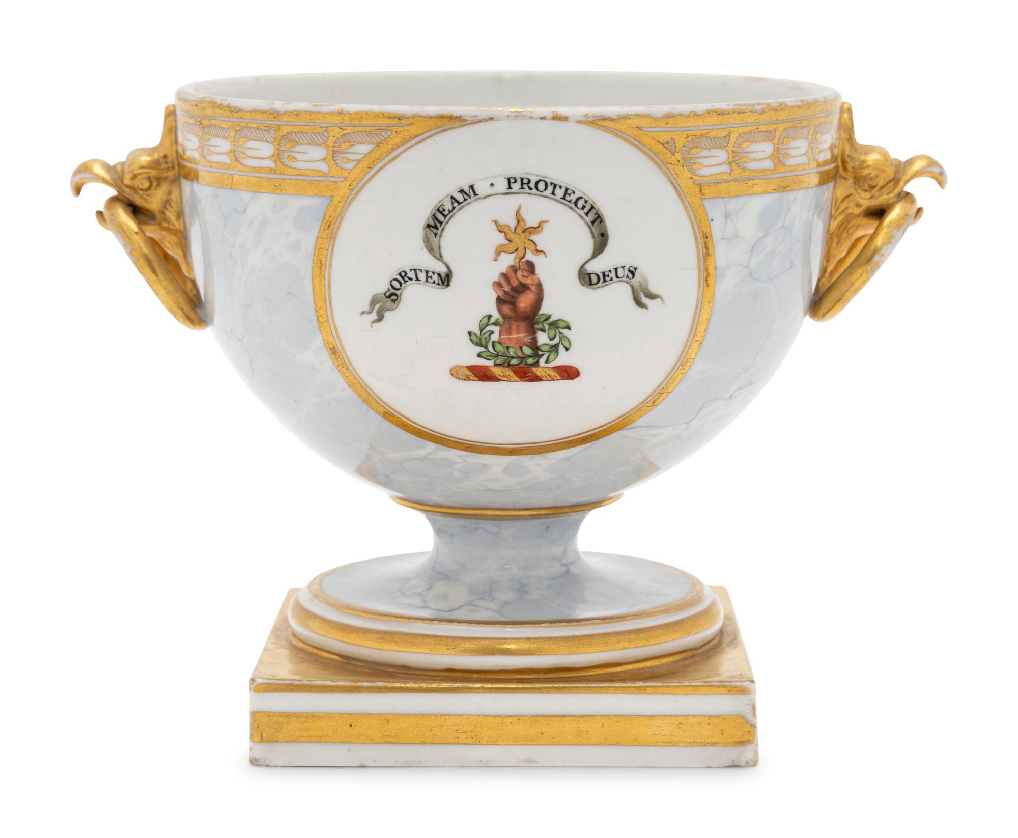 A Flight, Barr and Barr Porcelain Footed Bowl
