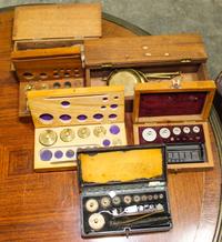 A Collection of Cased Pocket Jewelers Pans — 19TH CENTURY AND LATER