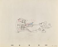 [Sendak, Maurice] Presentation Album of Original Mickey Mouse Production Drawings