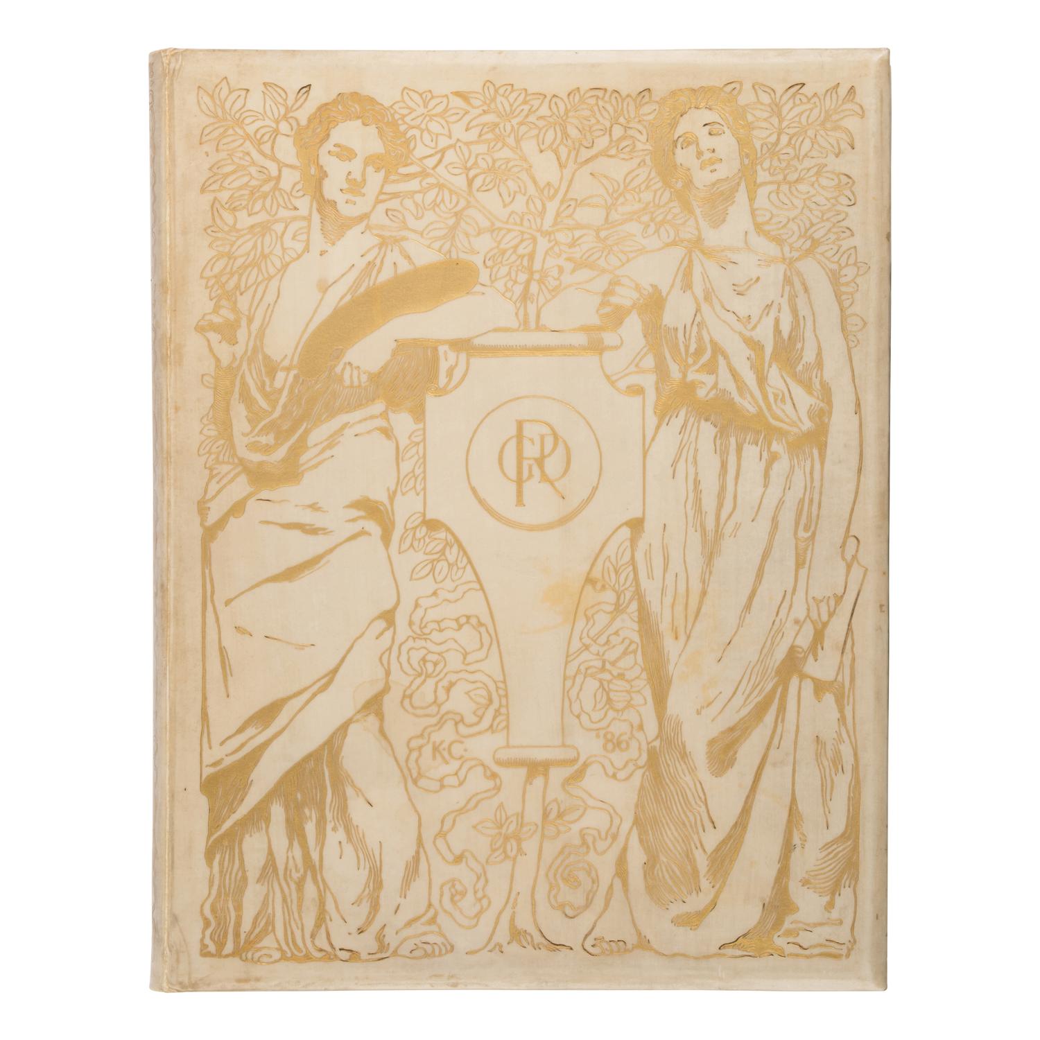 Rossetti, Dante Gabriel (1828-1882). -- Cox, Kenyon (1856-1919), illustrator. The Blessed Damozel . New York: Dodd, Mead and Company, 1886.